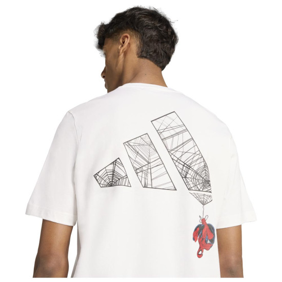 Adidas Ανδρική κοντομάνικη μπλούζα ©Marvel Spider-Man Web Logo Tee
